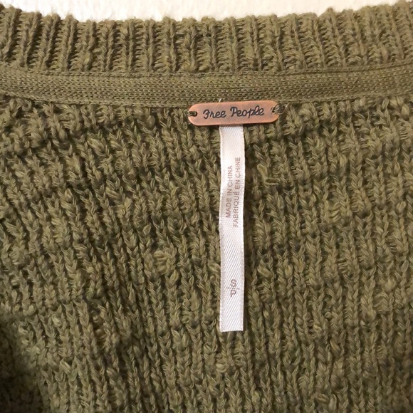 Free People Moss West Coast V-neck Sweater - Picture 8 of 11